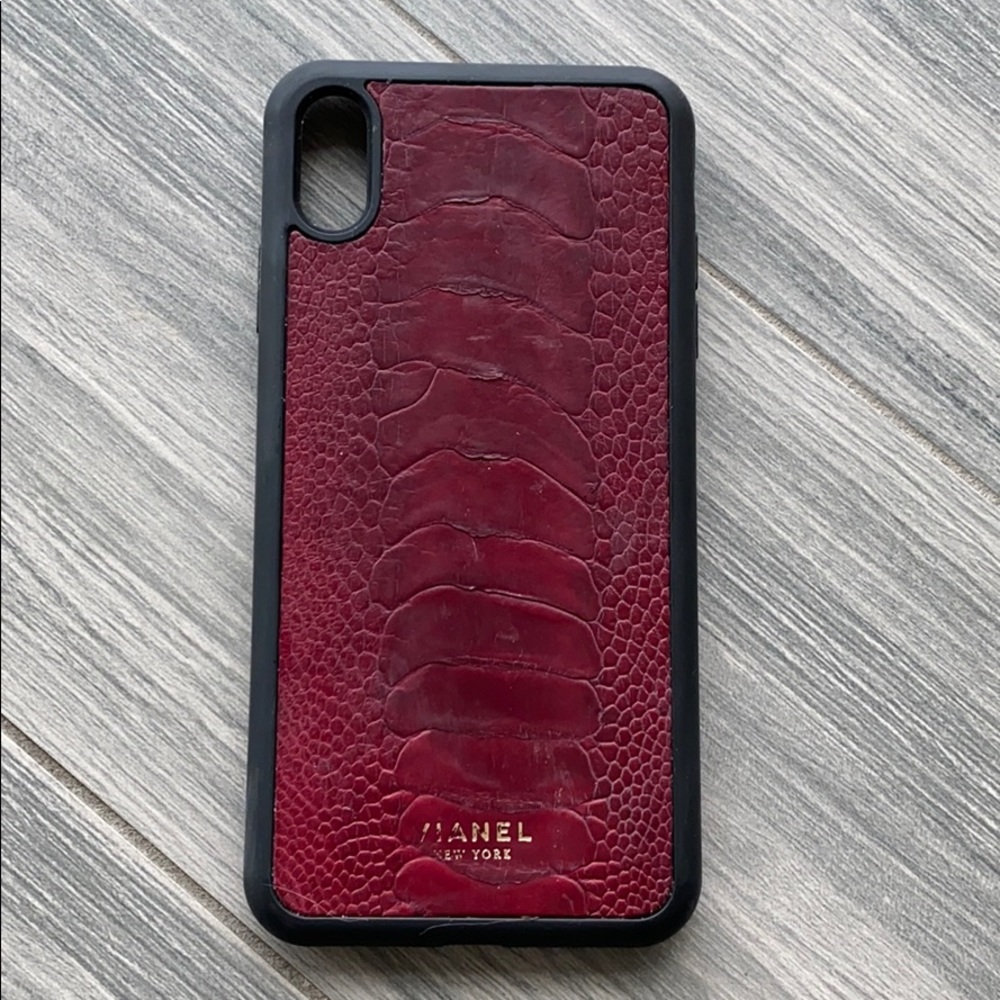 Pink Ostrich iPhone XS Max